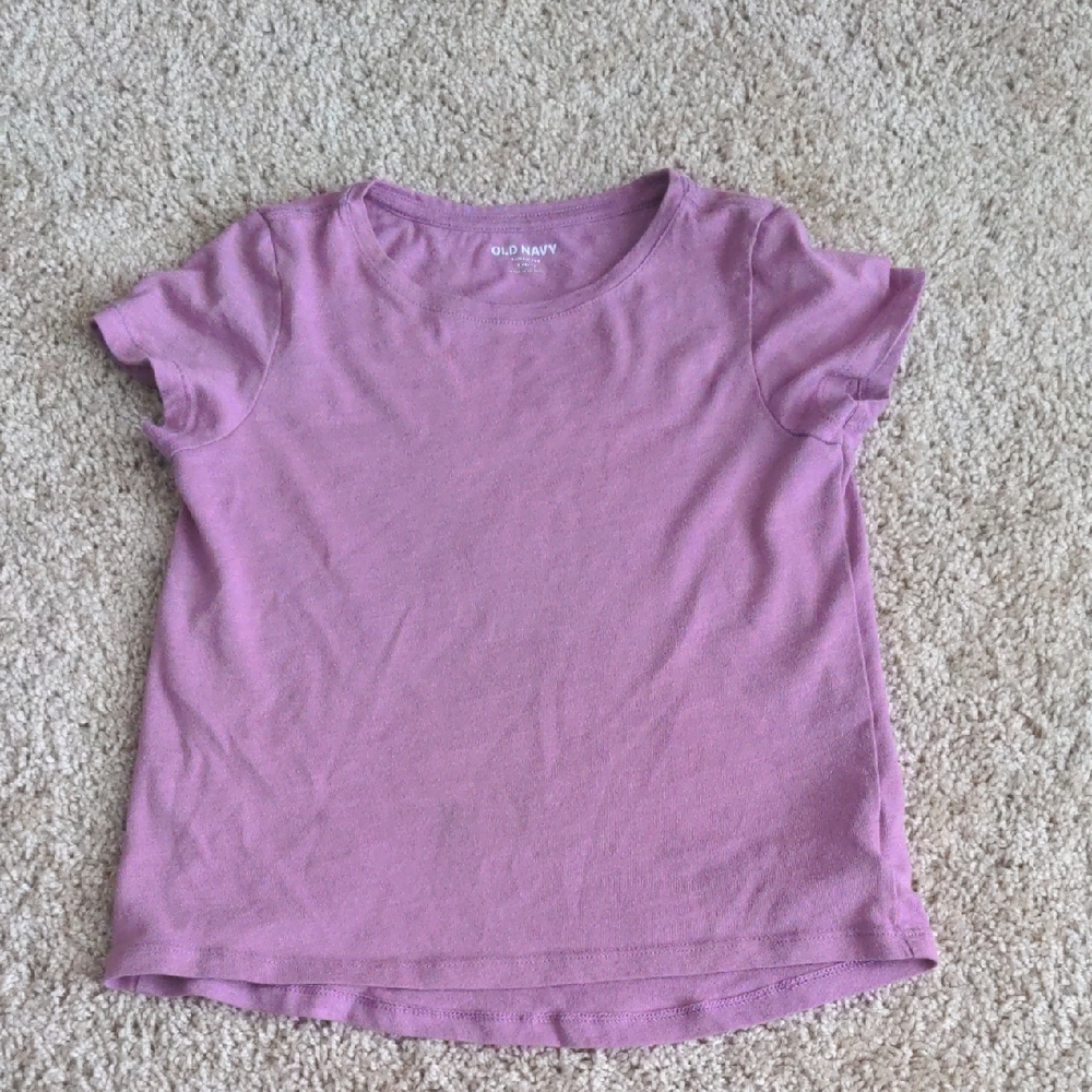 Old Navy Kids Lavender Short Sleeve Tee